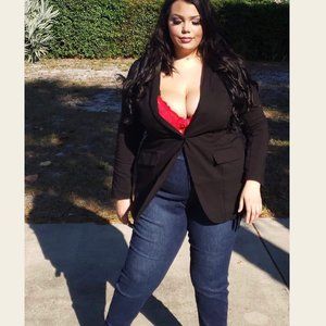 Dark Wash Curvy Skinny Jeans size 24 *Tall Inseam*